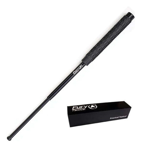 Baston Retráctil De Acero 21 Pulgadas Fury Defensa Personal