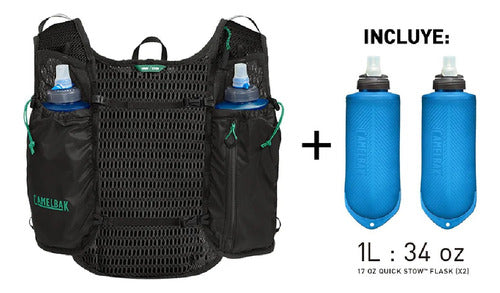 Chaleco De Hidratación Para Correr Trail Run 34 Oz Camelbak