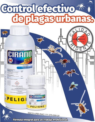 Cirano Plus 1 Lt Insecticide Cypermethrin + Bp For Termoneb