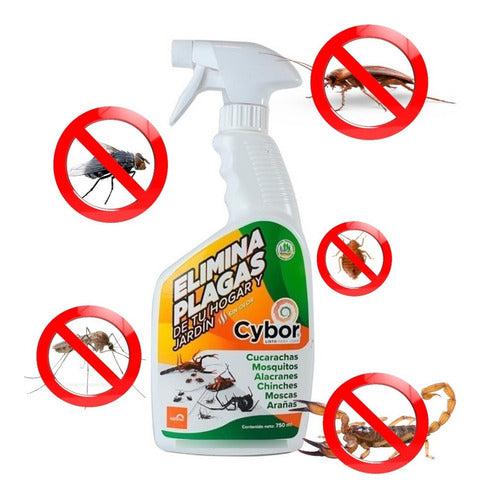 Cybor Listo Para Usar Allister 750ml Insecticida Casa Jardín