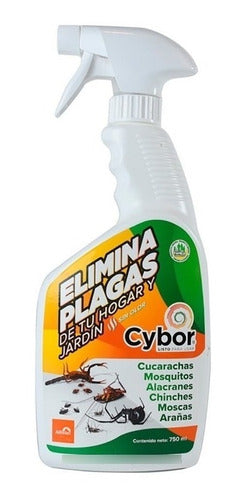 Insecticida Mata Cucarachas Moscas Alacranes Cybor 750ml