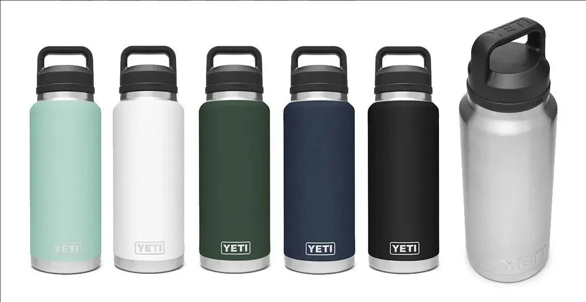 Yeti Rambler 36 oz Stainless Steel Thermos Bottle Blue