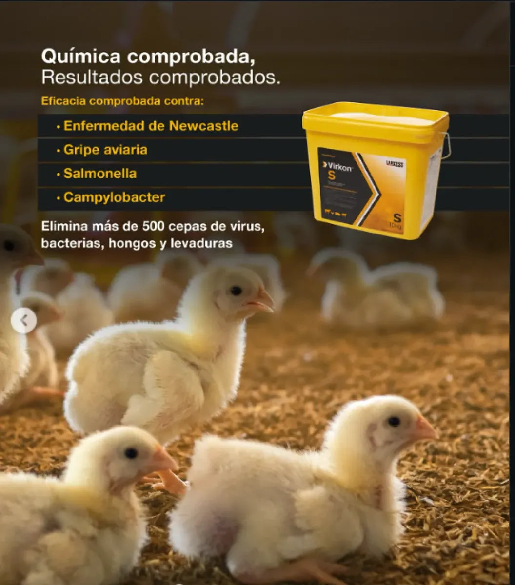 Virkon S 500g Granel