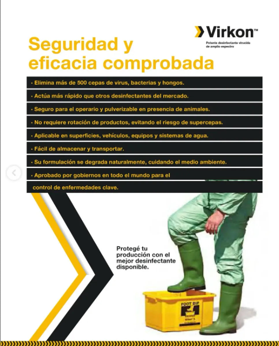 Virkon S 500g Granel