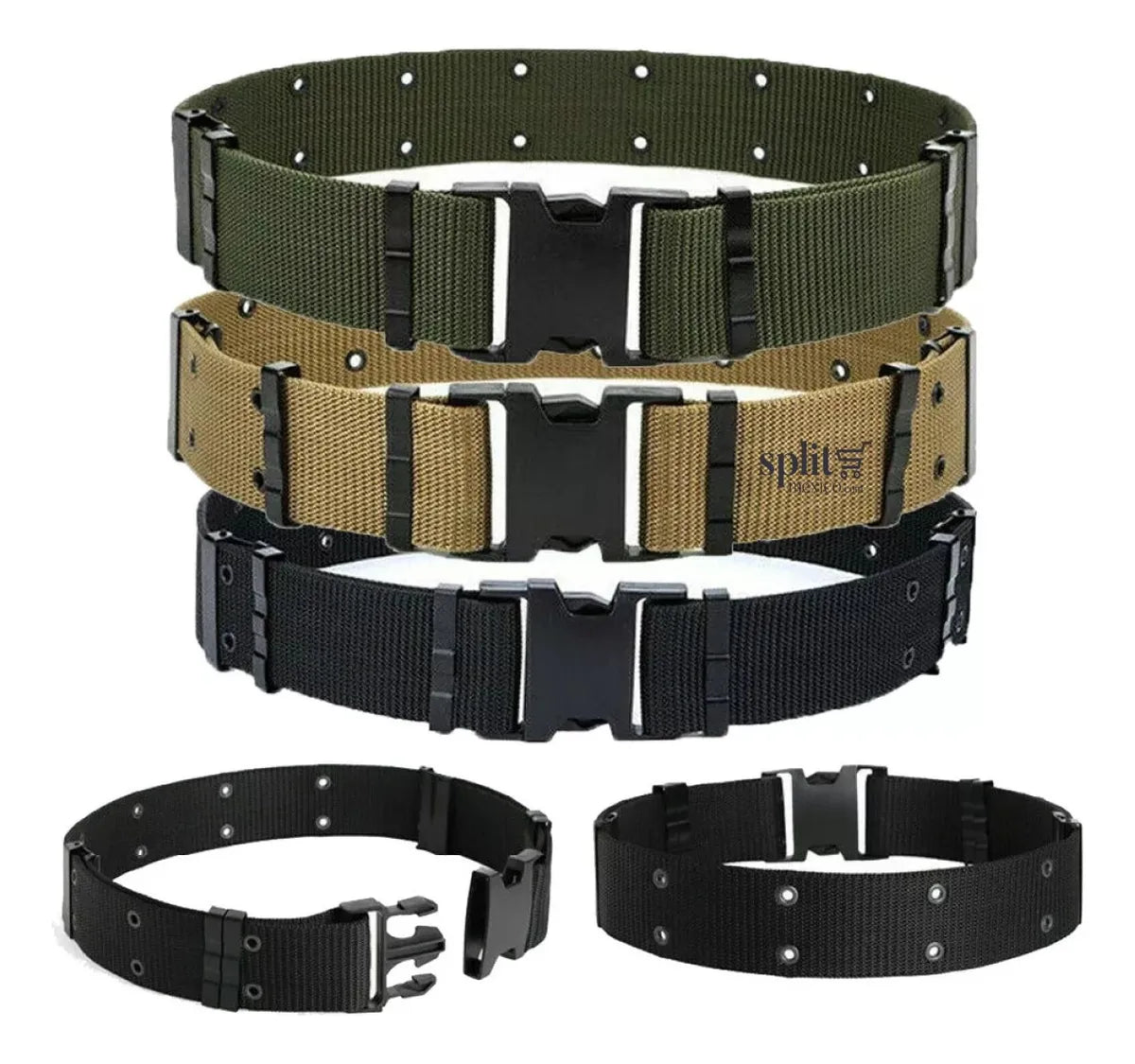 Cinturón Ajustable Condor Belt Pistol Táctico Verde