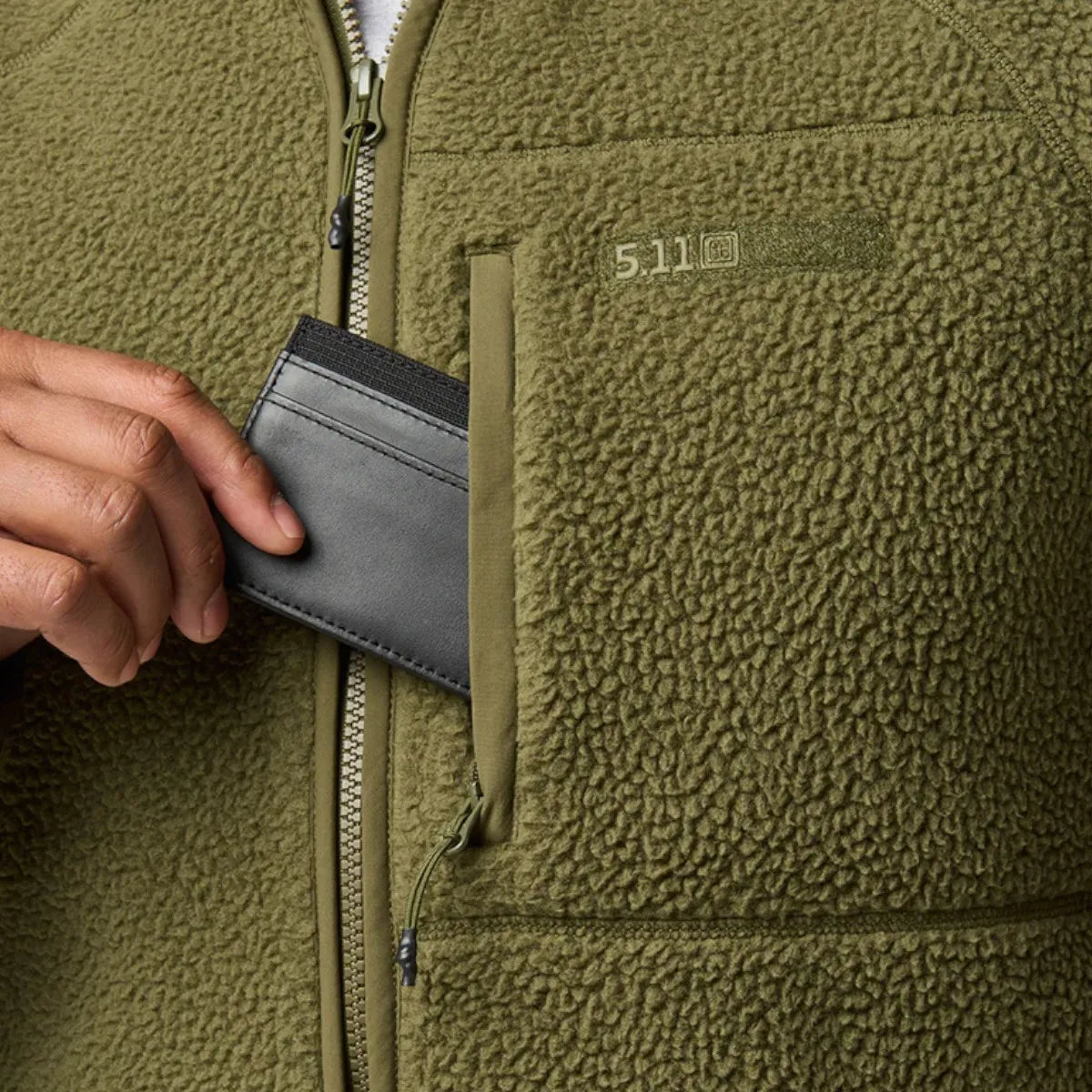 Chamarra 5.11 Hq Tech Fleece Calida Versatil Confort