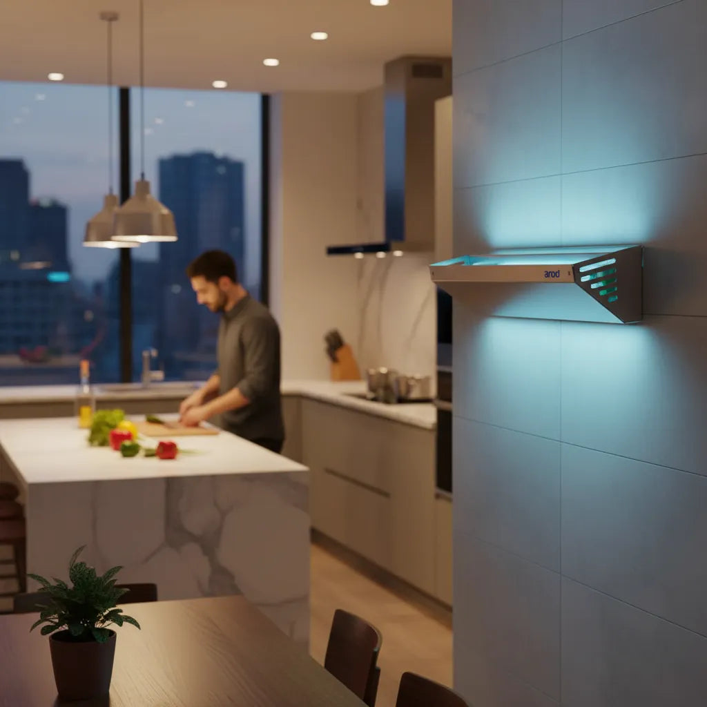 Lámpara Atrapa Insectos Arod Cenith | Trampa UV Decorativa 55m²