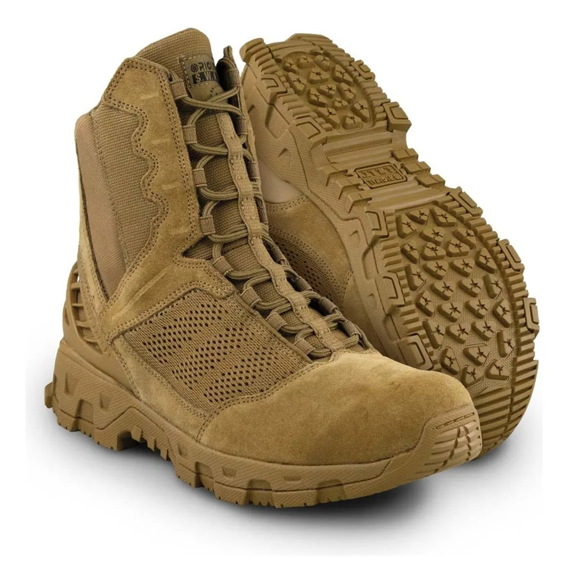 Botas Swat Alpha Freedom 8 Manos Libres Coyote Nuevas