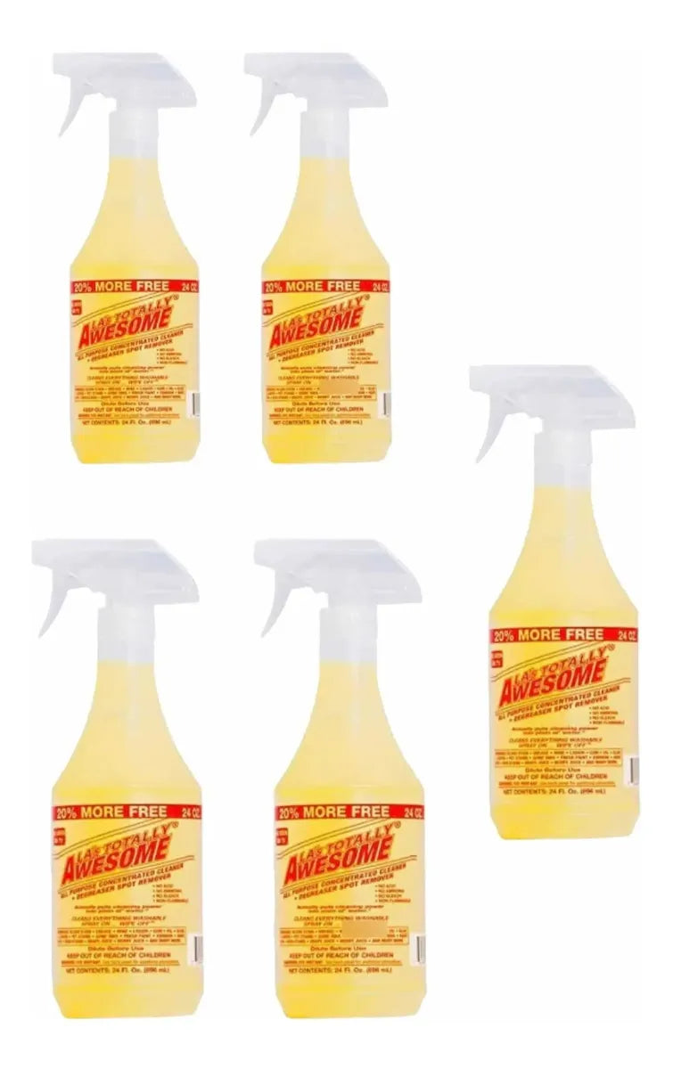 Limpiador Multiusos Awesome 696ml Cada Uno 5 Piezas