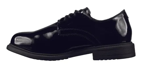 Zapato Oxford Clarino Original Swat Charol Calzado Talla 9mx