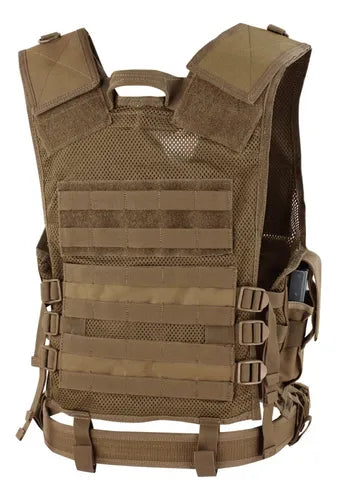 Chaleco Y Cinturon Cross Draw Vest Condor Coyote Original