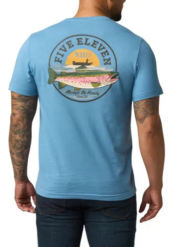 Playera 5.11 Trout On! Corta Original Estilo Comoda
