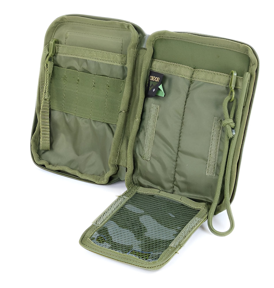 Pocket Pouch With Condor Brand Flag Green Color