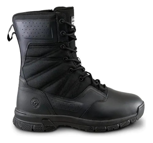 Original Swat Bota Táctica Protec 8 Cierre Lateral Piel