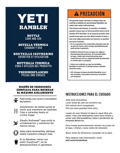 Tapa Magnética Yeti Para 14oz 20oz 26oz 30oz 35oz Original