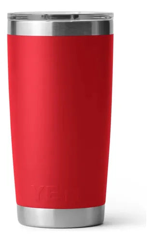 Yeti Rambler 20oz Tumbler Color Rescue Red Plain Thermos