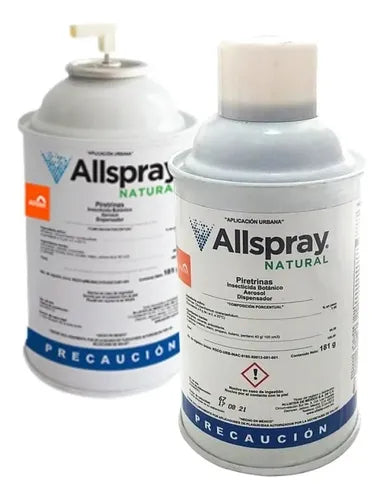Repelente Insecticida Allspray Mata Moscas Repuesto 5 Piezas