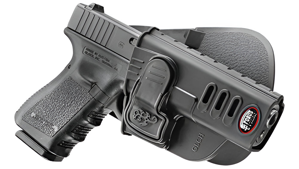 Funda Fobus Glock 17/19 Derecha Con Seguro Máxima Seguridad
