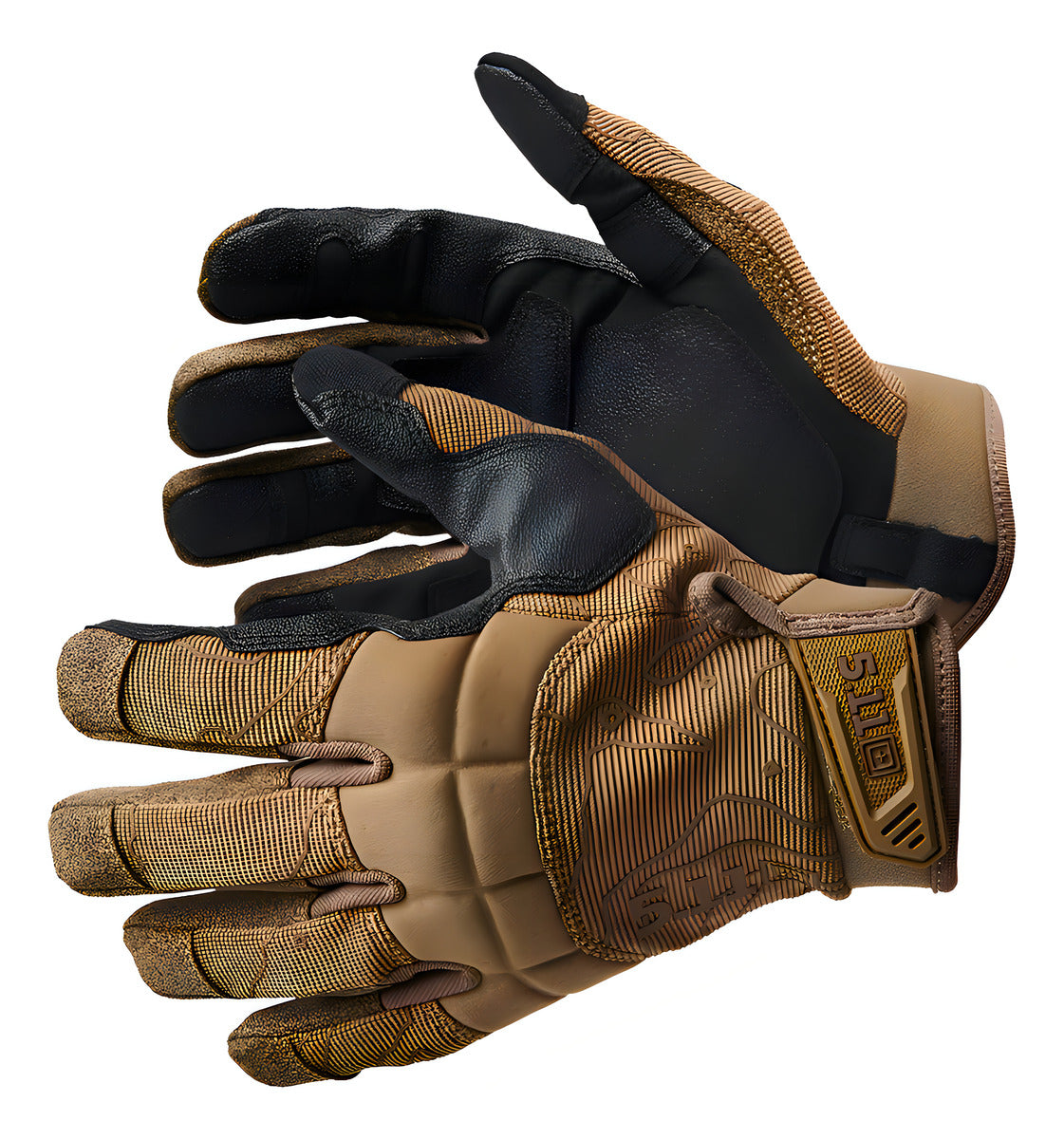 Guantes Station Grip 3.0 5.11 Agarre Optimo Tactil Celular Color Canguro Talla M