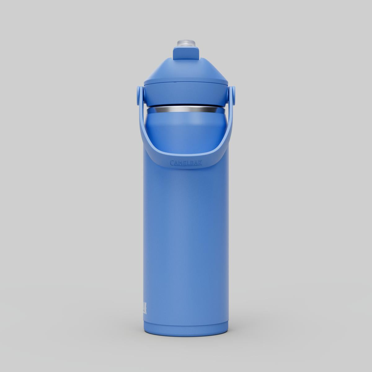 Botella Camelbak Straw 600 Ml Acero Inoxidable Celeste