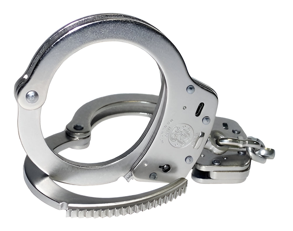 Smith & Wesson Mod. 100 Police Handcuffs, Silver Key Pair