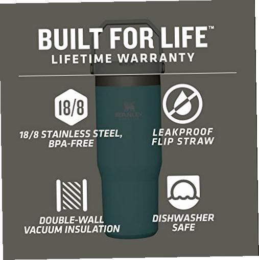 Termo Iceflow Flip Straw 20oz Marca Stanley