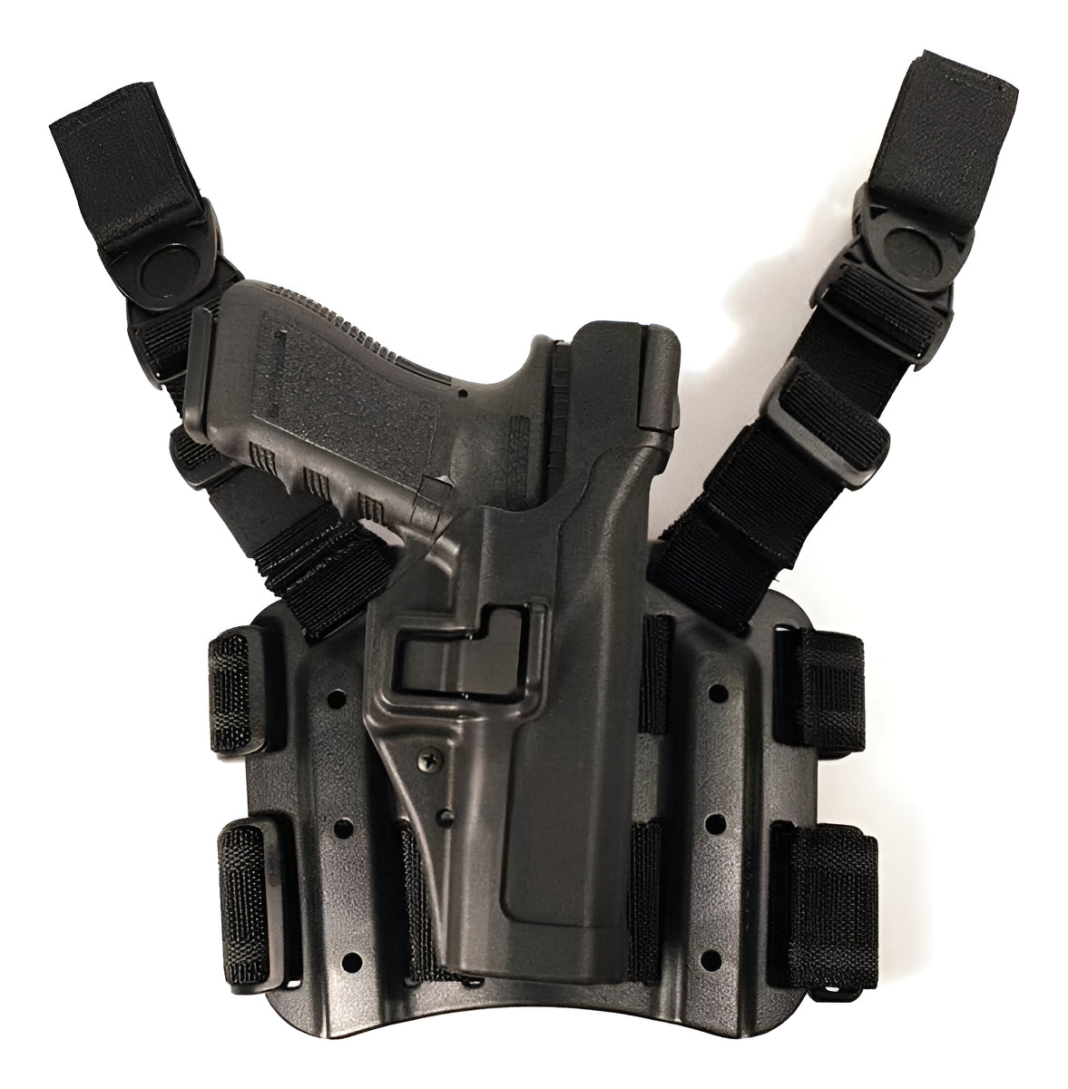 Piernera Pistola Blackhawk Serpa Glock 17 Tactica Militar
