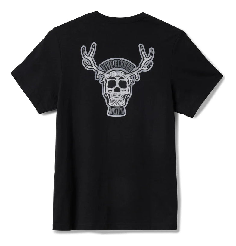 Playera 5.11 Calacuerno Negra Manga Corta Original Casual