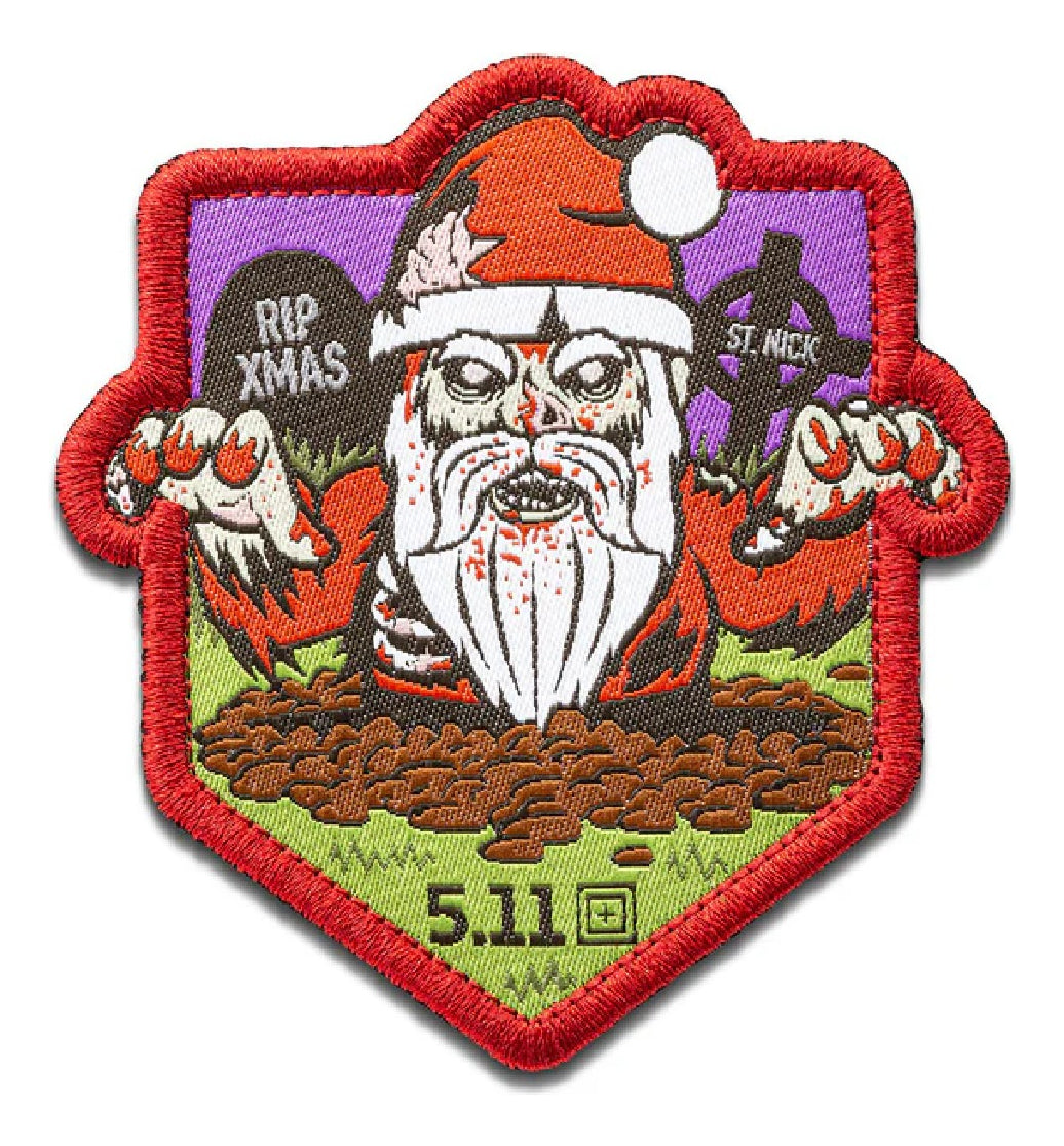 Parche Xmas Nightmare Verde Marca 5.11 Tactical