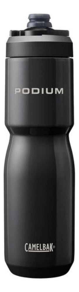 Botella Ciclismo Camelbak Podium Steel 650 Ml/ 22 Oz Negro 2