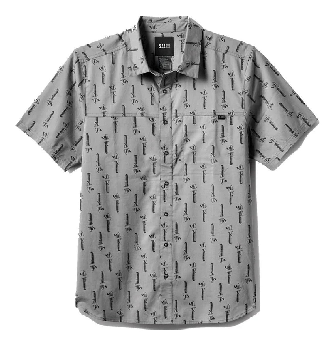 Camisa Wyatt Print Storm Knife Marca 5.11 Tactical