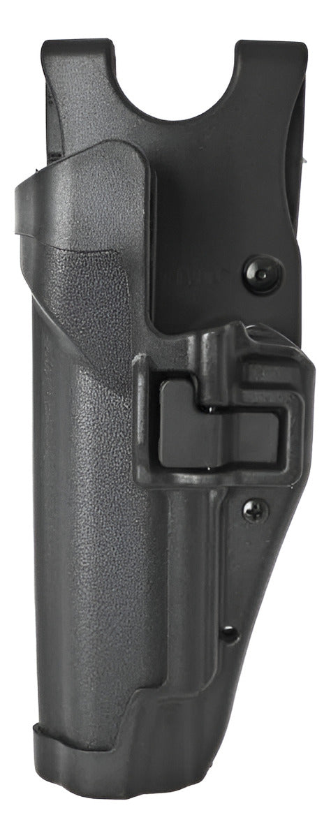 Funda Pistola Blackhawk Beretta 92f Tactica Militar Policial Color Negro Orientación De La Mano Zurdo