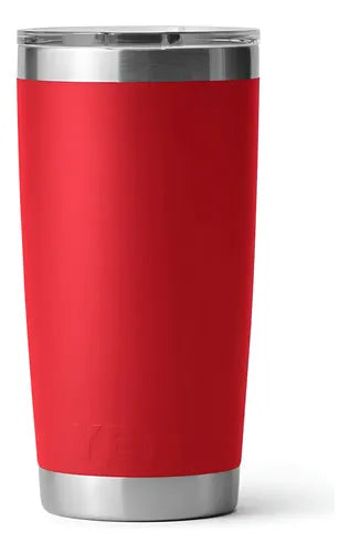 Termo Yeti Rambler 20oz Tumbler Color Rescue Red Liso