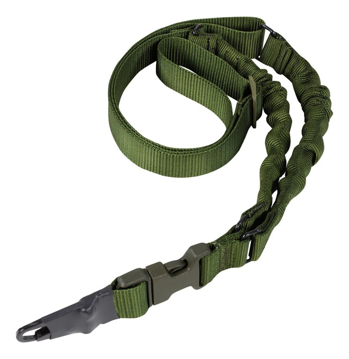 Correa Portafusil Bungee 1 Punto Adder Dual Condor Verde