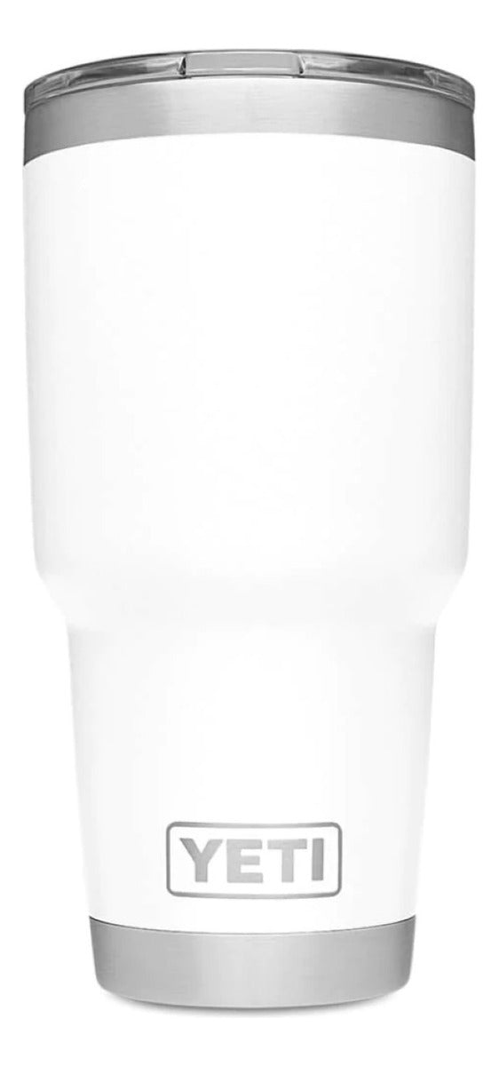 Vaso Térmico Yeti Rambler Tumbler Color White 887ml