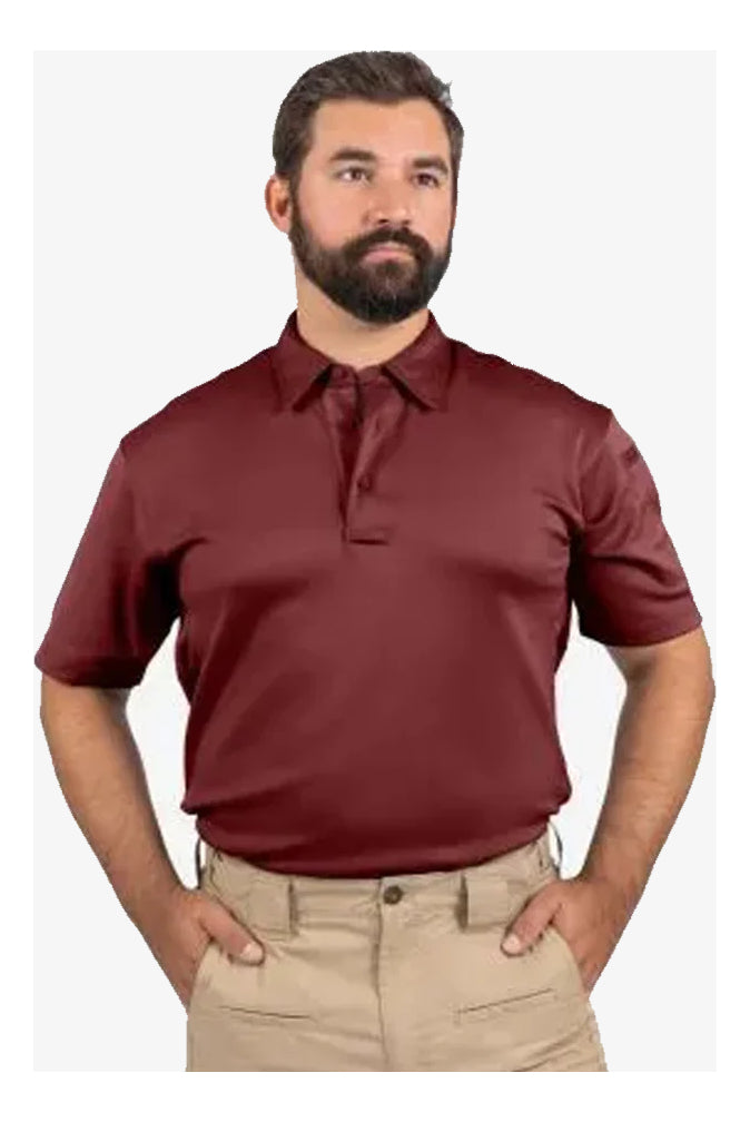 Polo Manga Corta Burgundy Propper Cómodo Versátil Pza Unica