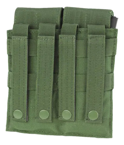 Porta Cargador Ma4 Cuádruple Marca Condor Para M4 Y M16 Color Negro