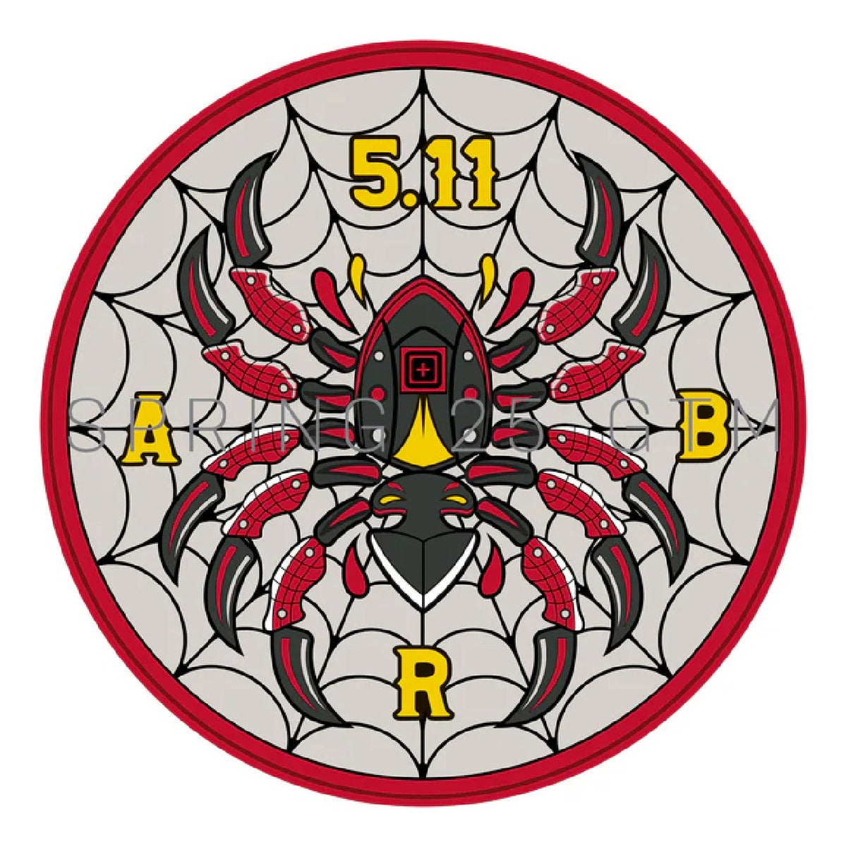 Parche Parche De Araña Afilada Marca 5.11