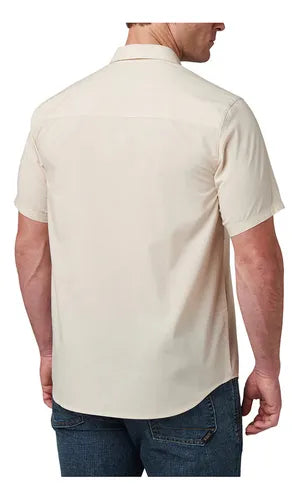 Camisa Wyatt M/c Gris Claro 5.11 Tactical Original Casual