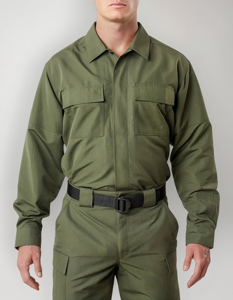 Camisa Táctica 5.11 Verde Transpirable Ligera Pza. Única