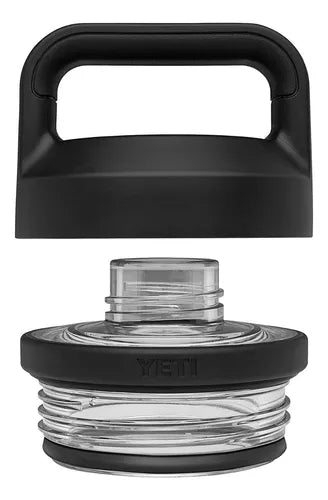 Yeti Rambler Chug Cap Tapa Rosca Color Negro Original