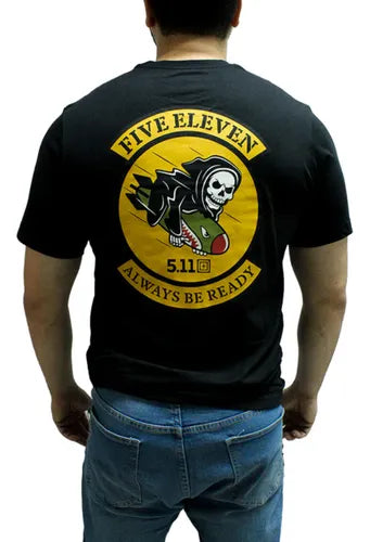 Playera 5.11 Grim Bomber Uso Diario Casual Entrenamiento