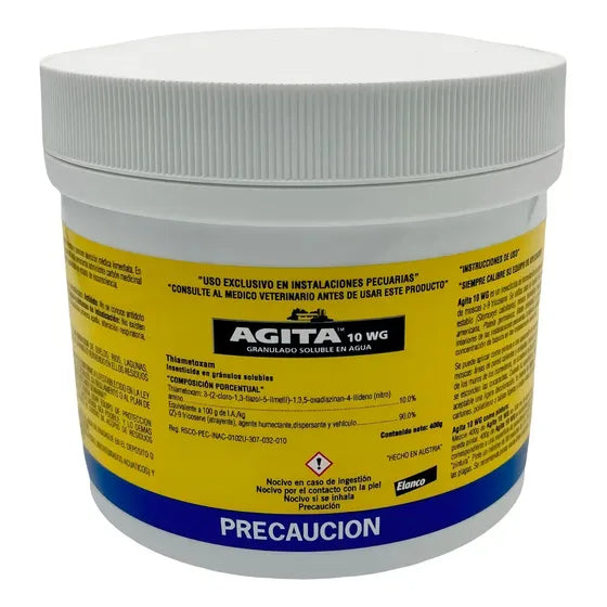 Repelente de Moscas Agita 10 WG 400g Efecto Residual
