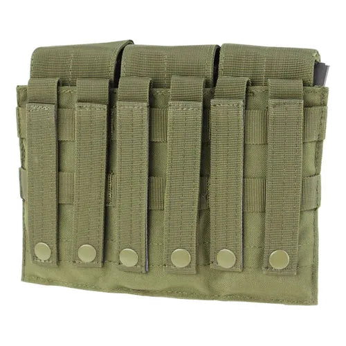 Porta Cargador O Cartuchera Triple Para AR M4 Condor Color Coyote