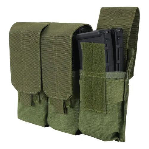 Porta Cargador O Cartuchera Triple Para AR M4 Condor Color Coyote