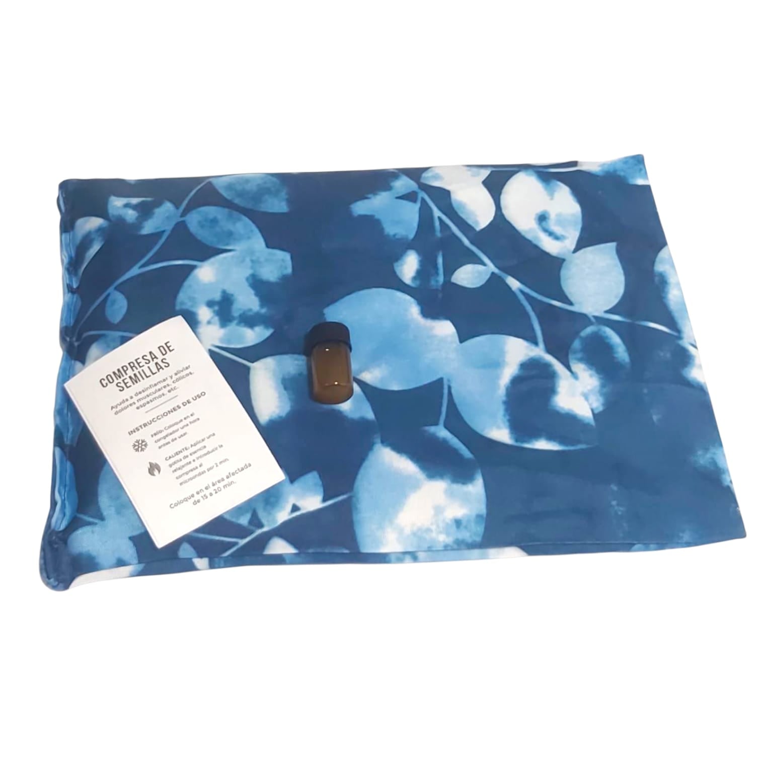 3 Cojines con Semillas Terapeuticos Frio Calor Compresa Aroma 18x26cm