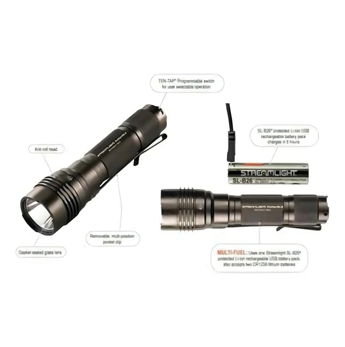Linterna Protac-HLX Con Usb