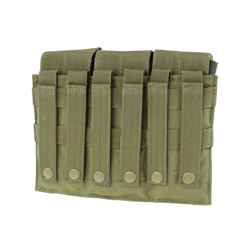 Porta Cargador Triple M4 AR Molle Verde Olivo Ma58 Condor