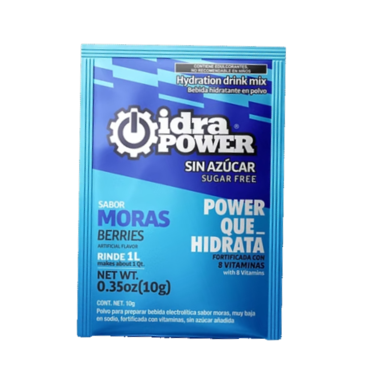 Idrapower Pack 10 Sobres 10 G. Sin Azúcar Para 1 L C/u