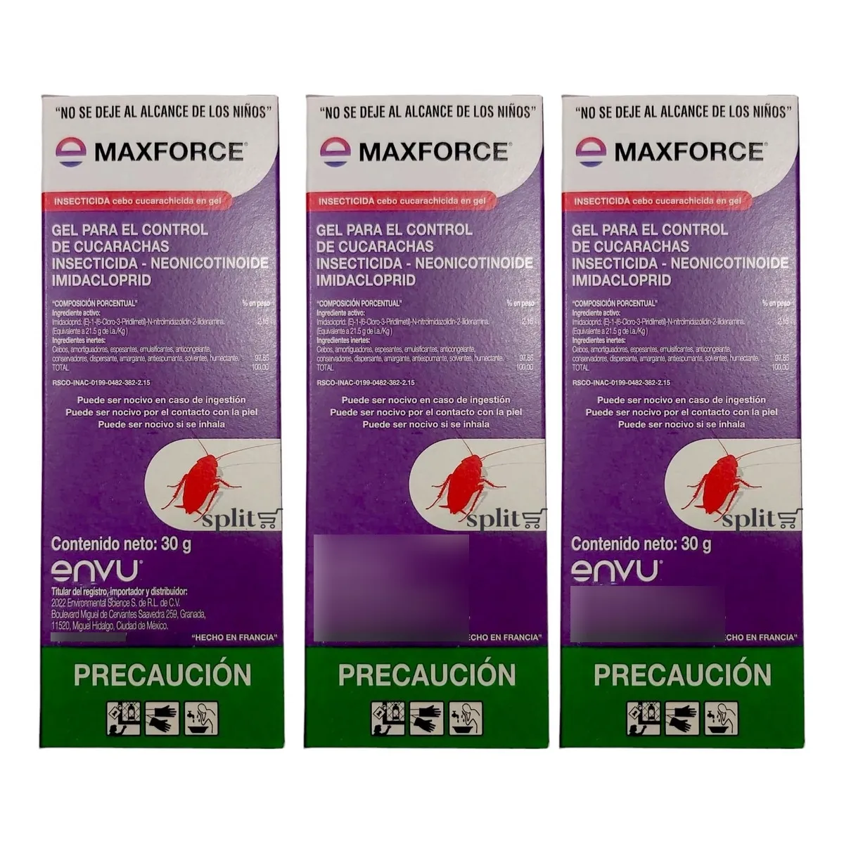MaxForce 30G 3pzas